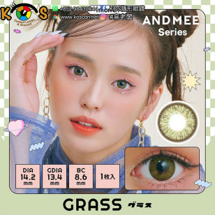 AND MEE 1month 02GRASS アンドミー マンスリー グラス